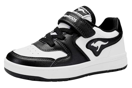 Kangaroos Unisex Kinder K-cp Fair Ev Sneaker, Jet Black White, 36 EU