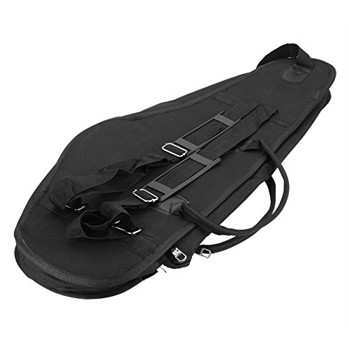 Tomshin 600D resistente à água Gig Bag Oxford pano mochila alças de ombro ajustáveis ​​bolso 5mm alg