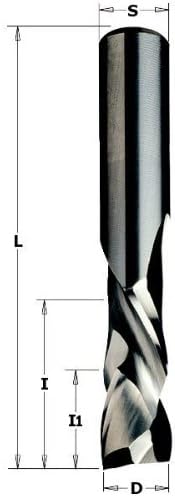 CMT Orange Tools 190.320.11 – Strawberry Helical Z2 + 3 D 12 x 25 x 76 HWM DX