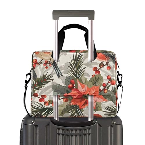 Maletín para portátil ALAZA Poinsettia 13-15.6 pulg. miniatura 3