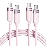 Charge rapide de 60 W : le câble USB C vers USB C de toocki prend en charge une charge sûre et rapide jusqu'à 60 W, ce qui garantit que vos appareils sont chargés rapidement et efficacement. Par rapport à d'autres câbles de données, il peut charger efficacement vos appareils tels que les ordinateurs portables, smartphones, tablettes et autres appareils avec port USB C en moins de temps. Vous offre une expérience de charge fiable et stable. Vitesse de synchronisation jusqu'à 480 Mbit/s