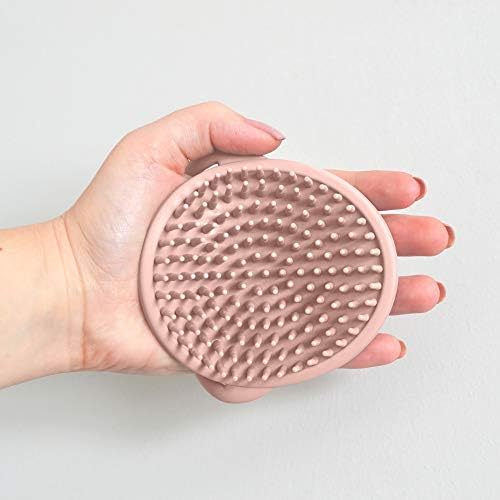 Shnuggle Baby Bath Brush | Soft Brush Helps To Massage Away Cradle Cap - Pink