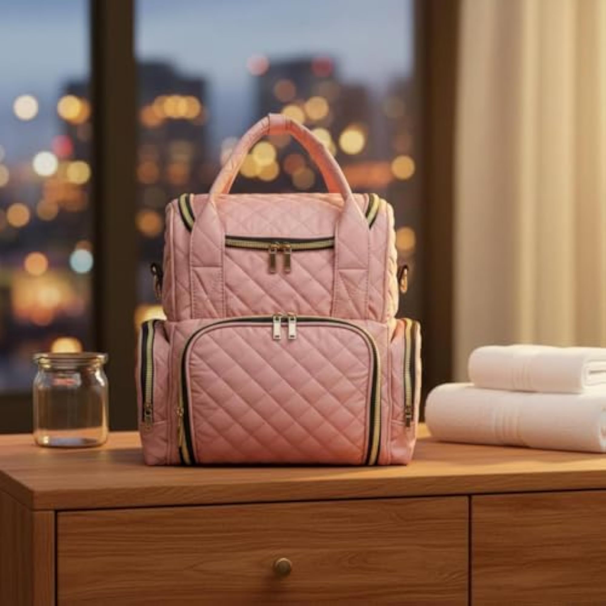 Double Layer Nail Bag Large Capacity Cosmetic Case