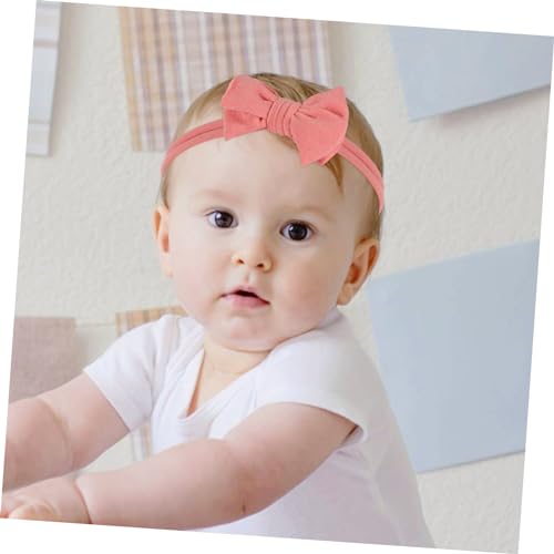 FAVOMOTO 12Pçs Faixa De Cabeça Para Bebê Acessórios Para Cabelo De Bebê Elásticos Faixas De Cabelo T