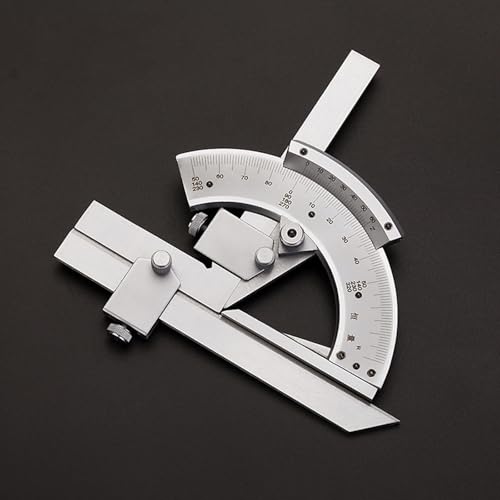 Transportador Vernier Universal de Acero Inoxidable 0-320° miniatura 1