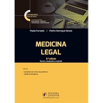 Capa do livro Carreiras Policiais - Medicina Legal