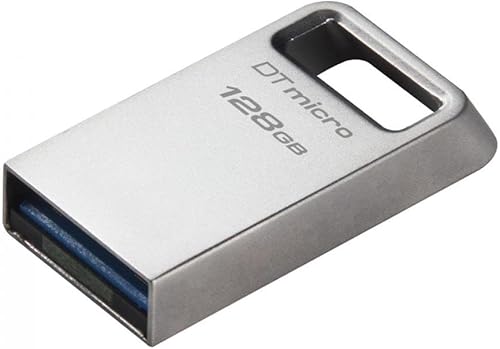 Miniatura 5 de Kingston DataTraveler - Unidad flash USB micro de 256 GB, diseño de metal ultra pequeño, USB 3.2 Gen 1, velocidades de hasta 200 MB/s,