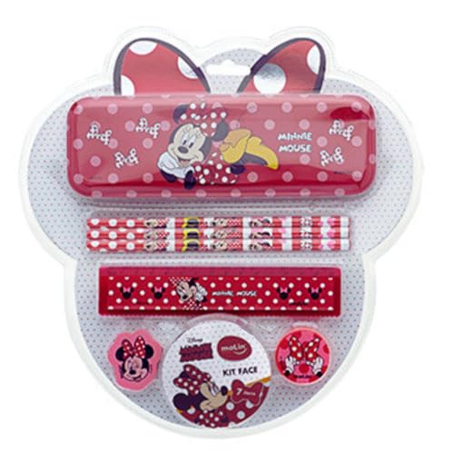 Minnie 7Pcs C/Estojo Metalico