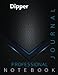 Dipper, Professional Journal, Office writing Notebook, Organizing Notes, Large Format, 8.5 x 11 inches, 140 pages