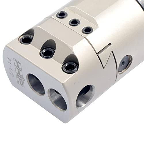 HHIP 1001-0201 Indexable Tool Set, 2 Boring Head, R8 Shank, 4 Boring Bars