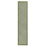 Celosía De Madera Tratada para Decoración De Terrazas, Jardines y Exteriores (228x46 cm)