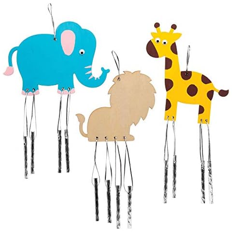 Baker Ross Jungle Animal Wind Chimes Kit Cover