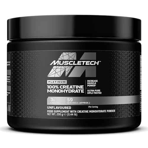 MuscleTech Platinum 100% Creatine Monohydrate - 200g