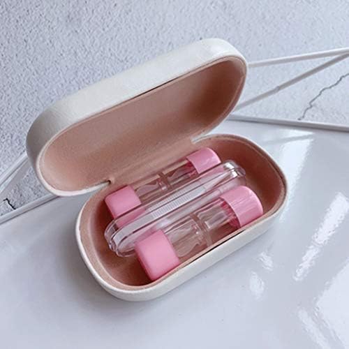 Lens Case Plastic Hard Lenses Box Cute Eyeglass Container Christmas Gift(7) image 2