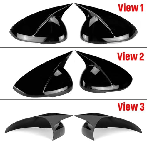 Coques rétroviseurs Kia K3 look carbone contre les rayures - 3