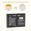 DSTE - Batteria di ricambio Compatibile per fotocamera digitale EN-EL23 e Coolpix P600, P610, P610s, P900, P900s, S810c, B700 #1