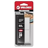 Velcro Brand Heavy Duty Squares with Adhesive | 4 Sets, White | Industrial Strength...