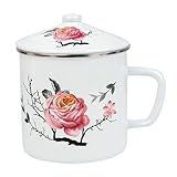 La tasse en émail est un produit artisanal complexe. Inévitablement, il y aura quelques gouttes de peinture, des bulles, des fosses et des dépressions.