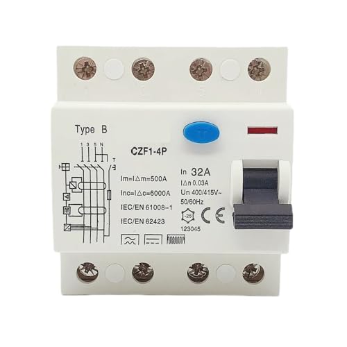 Interrupteur différentiel AC 4P 16A 30mA pour votre tableau électrique