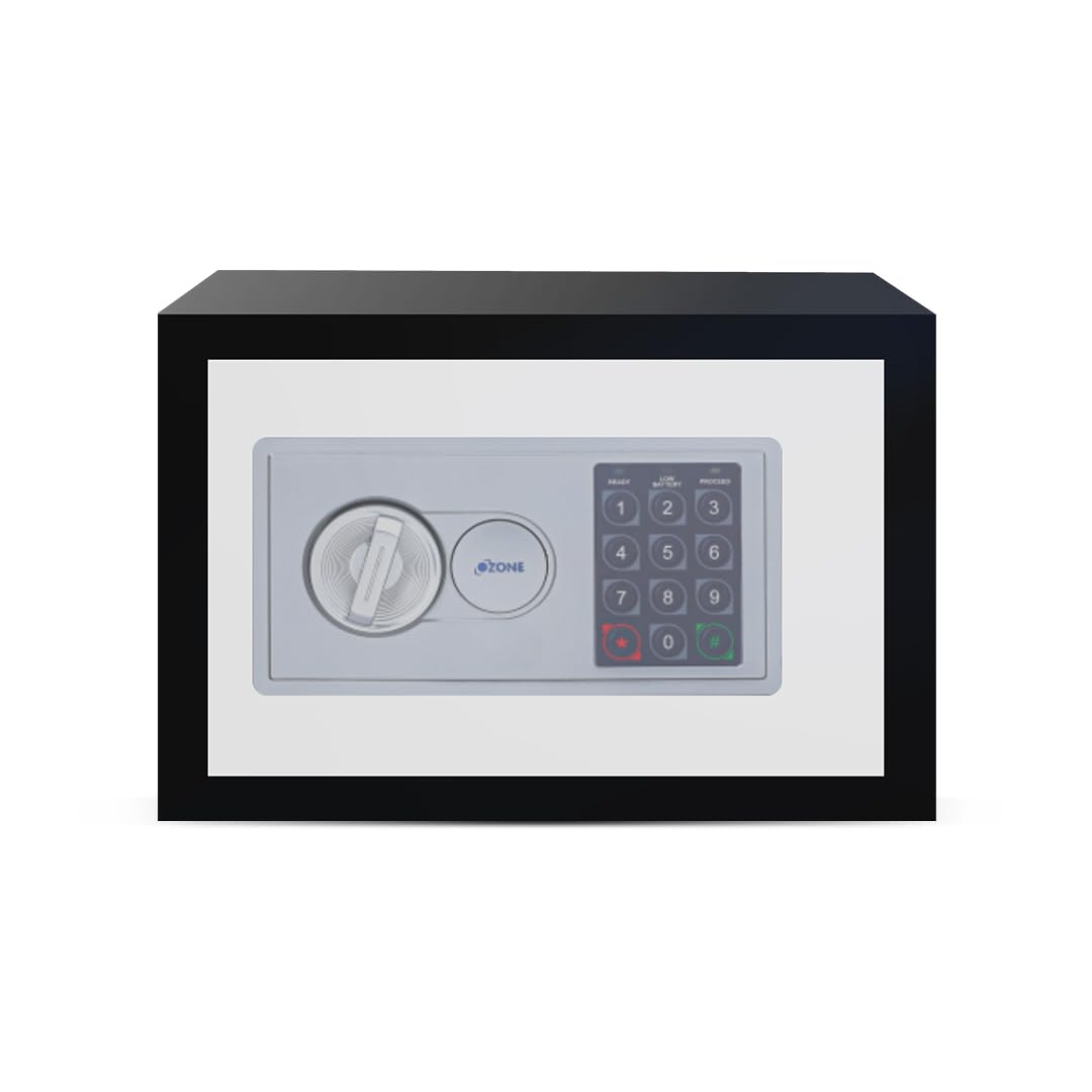 OZONE Safety Solutions Bas-I10 Digital Safe Volume - 7.8 Liter Electronic Locking System User Pin Code Access 24 Months Warranty (Multi) (B00KHPK6M0) Amazon Price History, Amazon Price Tracker