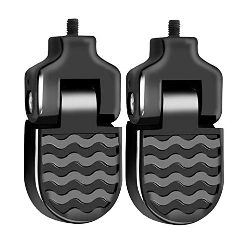 CLISPEED 1 Pair Bicycle Rear Pedals Foot Rest Bike Pegs Foot Pedals for Mountain Cycling