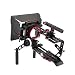 CAMTREE Hunt Professional Shoulder Mount Cage Kit for Blackmagic URSA Mini 4K/ Pro 4.6K | Matte Box, Follow Focus with Top Handle Cage + Dovetail Plate for Quick Tripod Mounting (CH-BMUM-SK)
