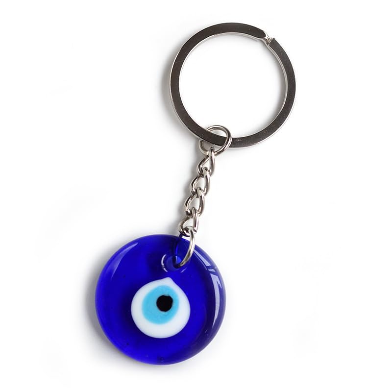 Evil Eye Keychains Charming Good Luck Protection Amulet Keychains for Women and Men