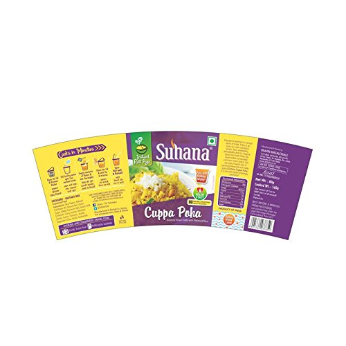 Suhana Cuppa Poha and Cuppa Misal Ready to Eat Instant Breakfast - Pack of 6 - Image 2 thumbnail