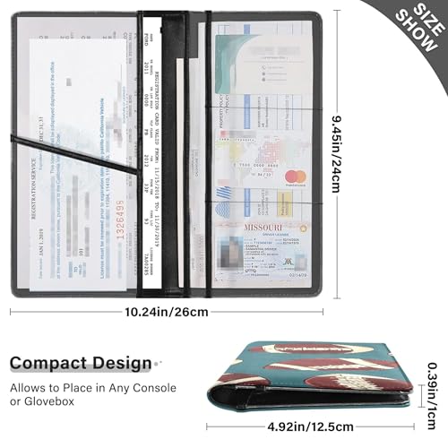 Organizador para auto Cuero PU miniatura 3