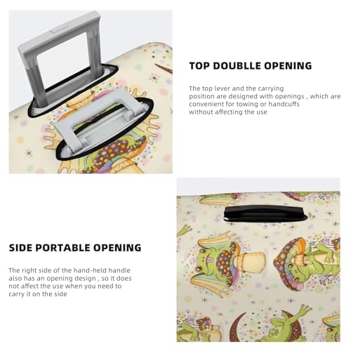 Travel Luggage Cover Protector - Frogs Washable Suitcase Covers For 18-32 Inch Luggage3