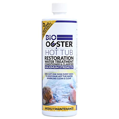 Bio Ouster Hot Tub Conditioner, Clarifier & Cleaner– 3-in-1 Weekly Care for Portable
