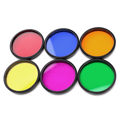 Starboosa SB2CH 6 Pcs 2 Inches Telescope Eyepiece Filter Kit - Moon Filter & Five Color Filters - Enhancing Lunar Planetary Vision & Reducing Light Pollution thumb #2