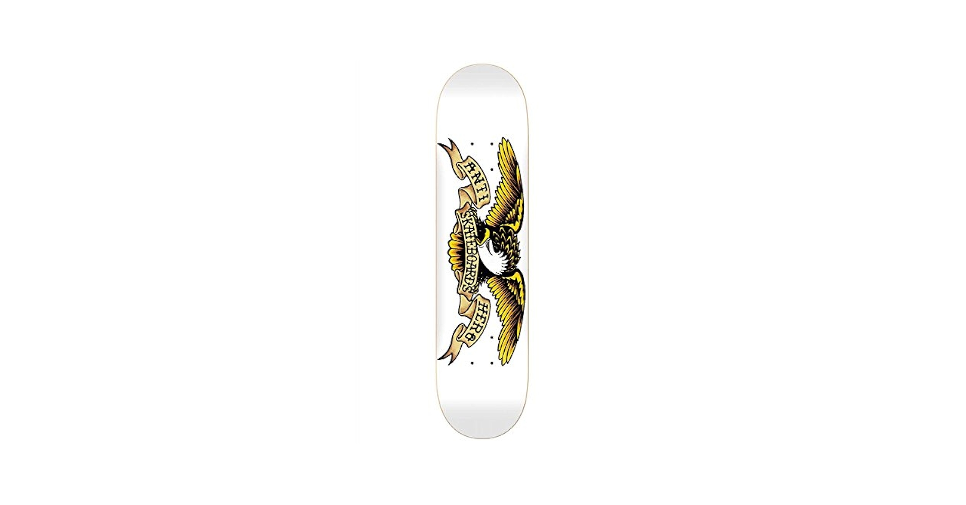 スケートボード ANTIHERO TEAM CLASSIC EAGLE WHITE 8.75 Amazon.com : Classic Eagle Team Skateboard Deck by Anti Hero