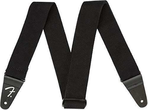 Fender® »SUPERSOFT STRAP« Sangle flexible en polyester pour Guitare – Largeur 5cm – Couleur: Noir - Les Beatles, Paul McCartney, John Lennon, RIngo Starr, George Harrison Fender® »SUPERSOFT STRAP« Sangle flexible en polyester pour Guitare - Largeur 5cm - Couleur: Noir