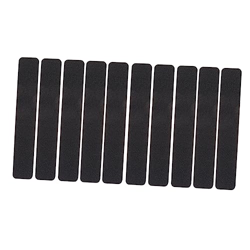 OSOLADY Black Matte Frosted Tape 2x12 Inches Anti-Slip Anti-Skid Adhesive Grip Sticker for Stairs Marble Concrete Outdoor Indoor