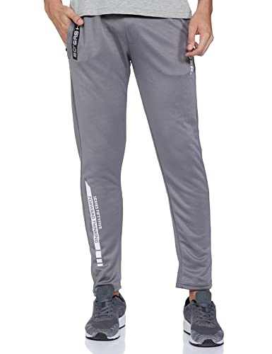 Image of Max Men's Slim Fit Mid Rise Printed Athleisure Joggers