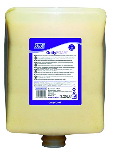 DEB GPF3L Solopol Gritty Foam Hand Cleaner, 3.25L, Pack of 4