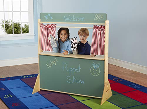 Childcraft Play Store and Puppet Theater, 45-1 2 x 19-1 2 x 50-3 4 Inches