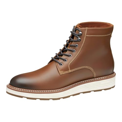 Image of Johnston & Murphy mens Upton Lug Plain Toe Boots