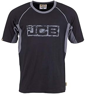 JCB - Workwear - Men's T-Shirts -Trade T-Shirt - Black/Grey - Large