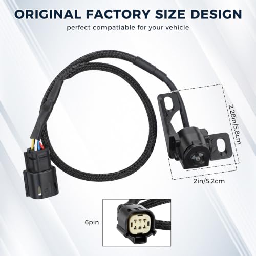 Image of Rear View Backup Camera Fit for Ford F-250 F-350 F-450 Super Duty 2008-12 | Parking Back Up Assist Camera Replace#9C3T-19G490-BD, 9C3Z19G490E, 9C3T19G490BD