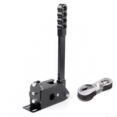 Frein à main linéaire USB pour PC Sim Racing avec capteur Hall 16 bits, auto-calibrage E-Brake pour jeux de simulation, construction en alliage, vertical ou horizontal (A)