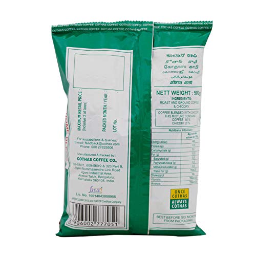 Cothas Coffee Ground- Premium Special, 500 gm Bag - Image 2
