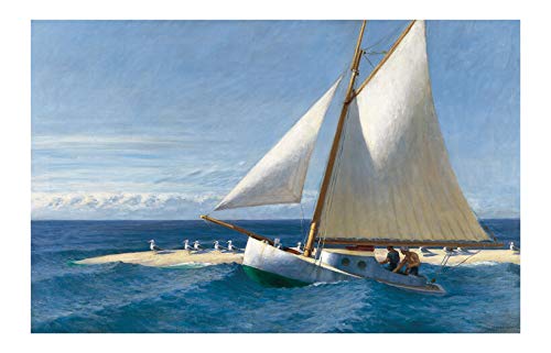 Edward Hopper - Martha McKeen giclée encadrée mat sans reflet pour mur sombre