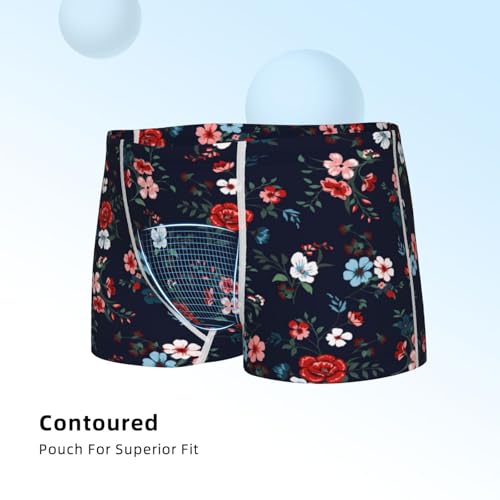 Boys' Cotton Boxer Brief Soft Underwear-Vintage Rose4