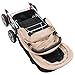 Festnight Carrito Gemelar Silla de Paseo Gemelar Carrito para Dos Bebés Tandem...