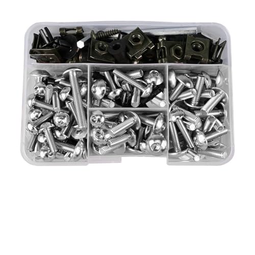 Compatible With For ZX-4R 6R 10R 25R For Ninja 250 300 400 500 650 1000 普遍的なオートバイのフロントガラスの見本市のボルト キット