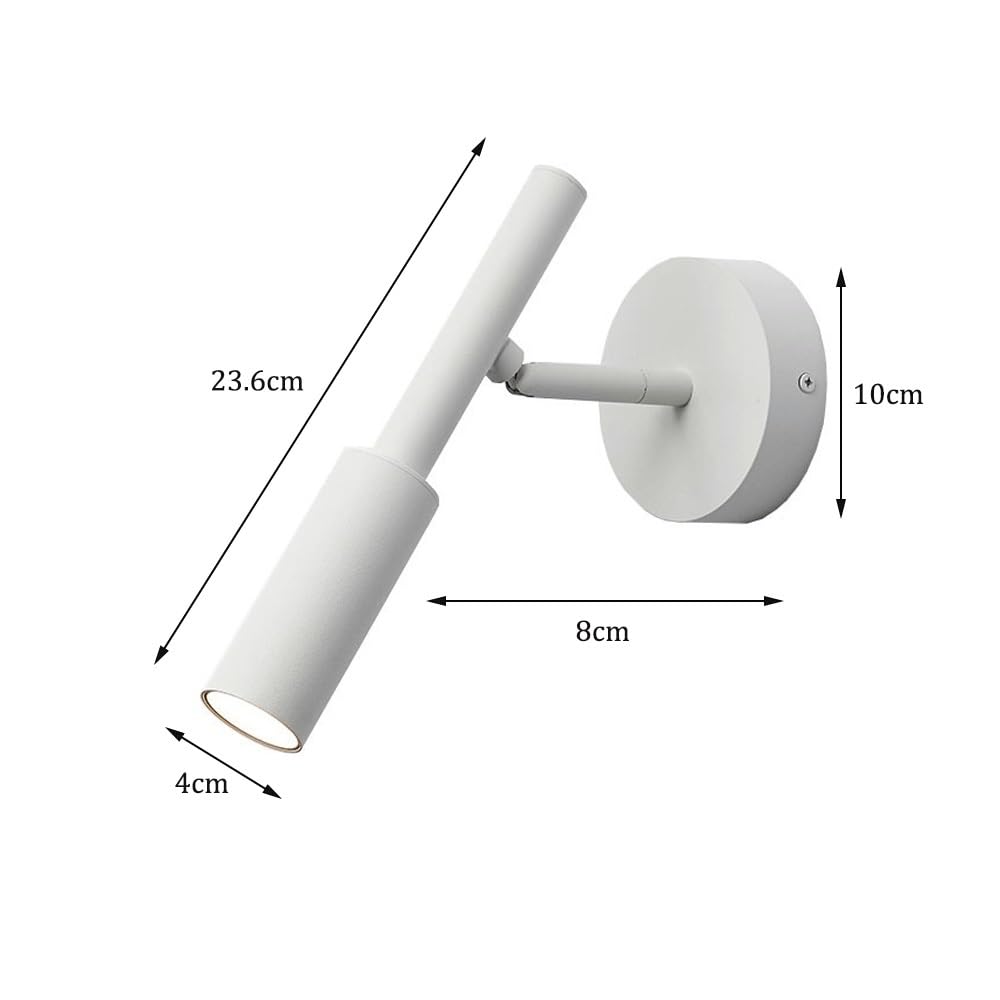 Aplique de Pared LED de Cristal Negro Regulable, Cromado, para baño, Espejo de tocador, Interior, Dorado, para Dormitorio, mesita de Noche, Sala de Estar, Pasillo, Escalera, Porche (Cromo)