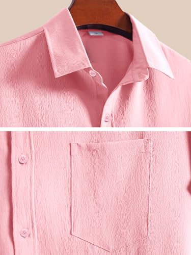 Image of Tee Projekt Solid Shirt for Men's ||Pop corn Shirt|| Solid Shirt for Men's|| Casual Shirt for Men||Half Sleeve Spread Collar Shirt for Men