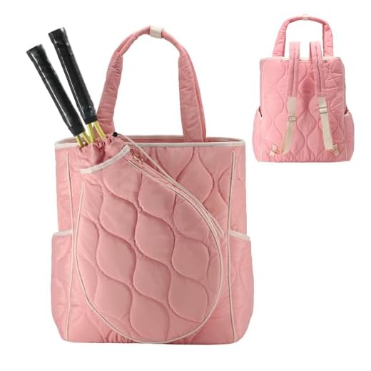 2-in-1 Tennis Tote and Racket Bag